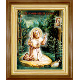 Св. Серафим Саровский (на камне)