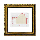 Багет пластиковый 25*18*2950 658624-КК-01 (уп. 159,5м)