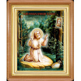 Св. Серафим Саровский (на камне)